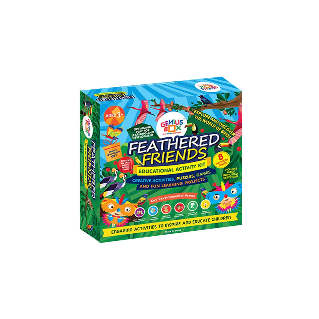 Genius Box Educational Feathered Friends DIY, Activity Kit, Learning Kit,