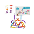 Rainbow Toys 2-Piece Flexible Magnetic Building Blocks Set 42pcs