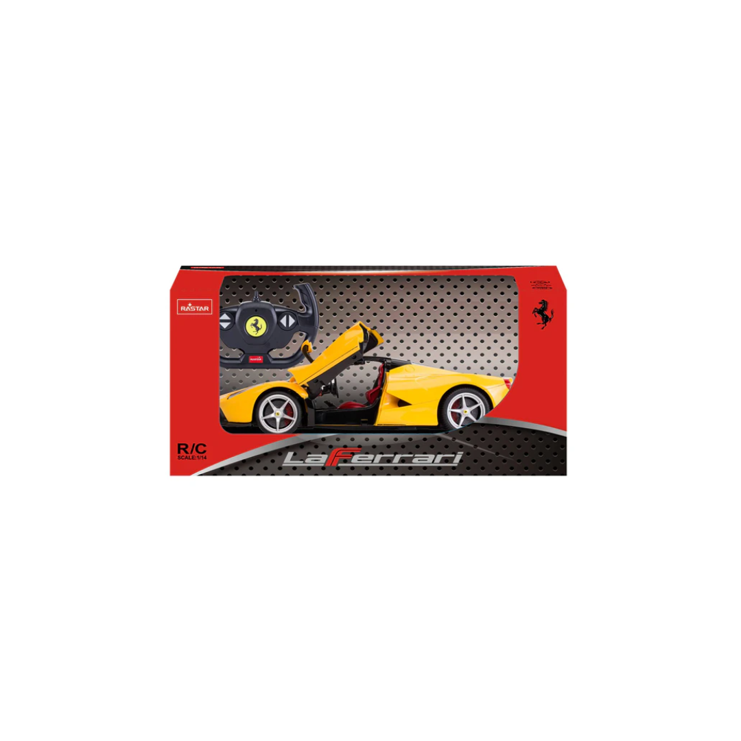 Rainbow Toys Ferrari LaFerrari / Yellow 1/14 - Remote Car