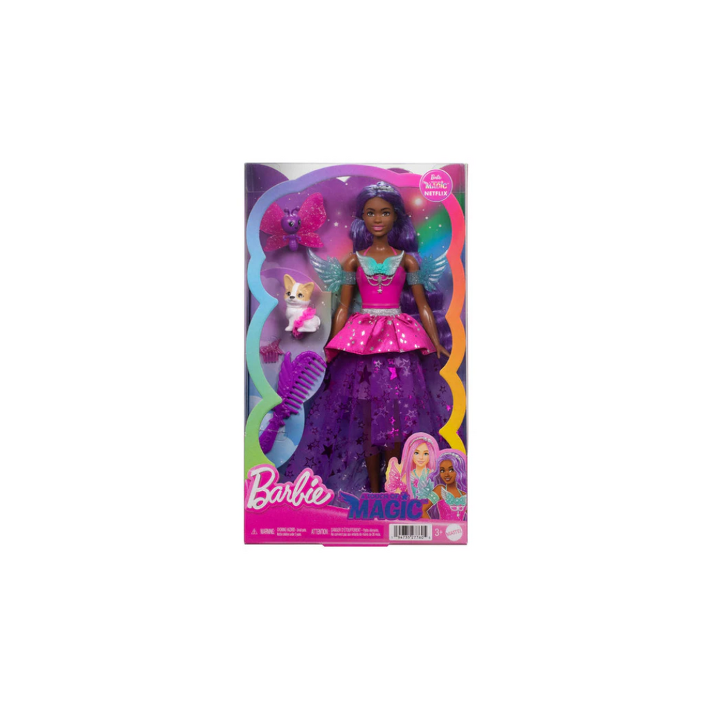 Mattel Barbie Doll With 2 Fantasy Pets, Barbie â€œBrooklynâ€ From Barbie A Touch Of Magic