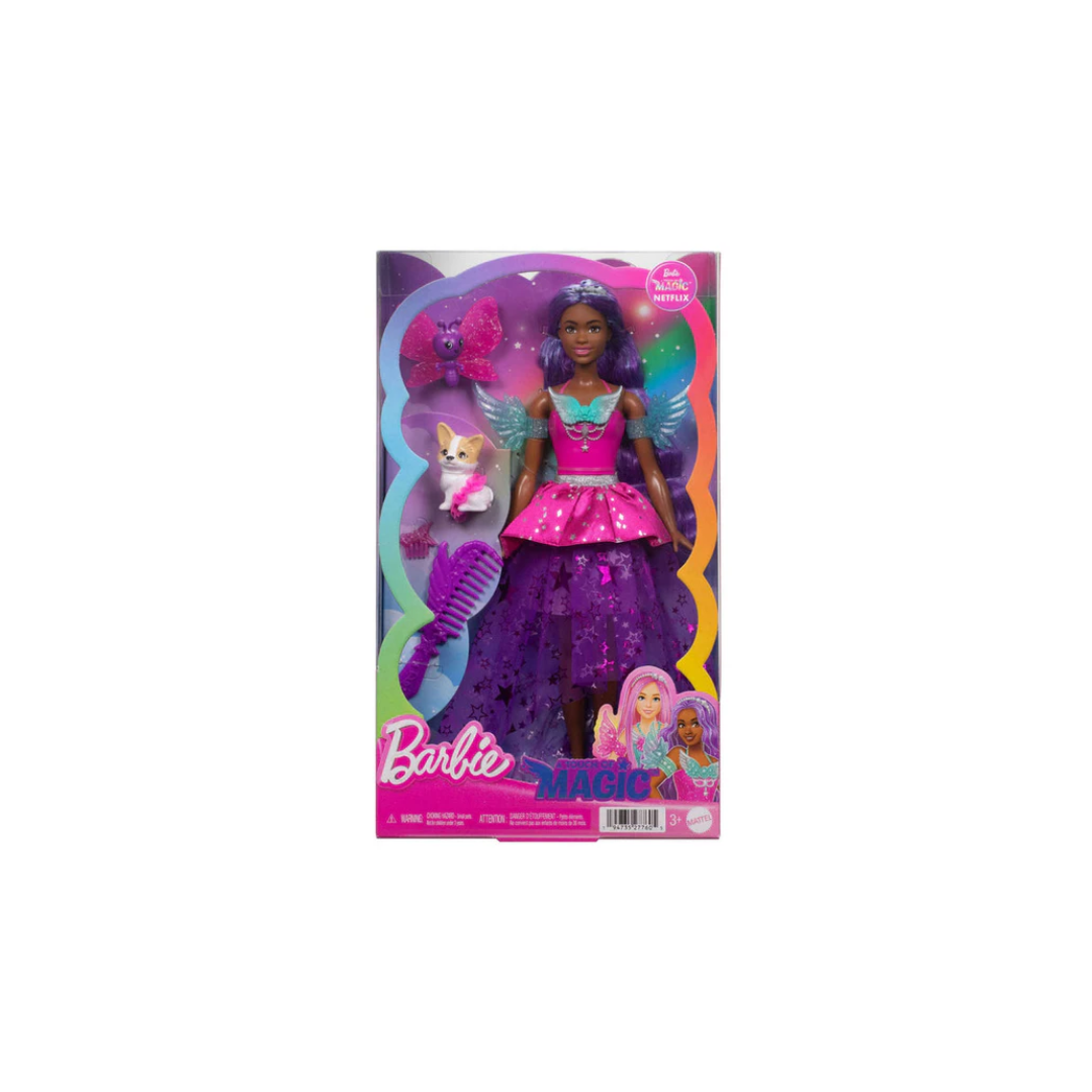 Mattel Barbie Doll With 2 Fantasy Pets, Barbie “Brooklyn” From Barbie A Touch Of Magic