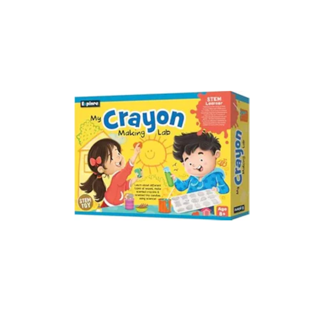 Explore My Crayon Making Lab