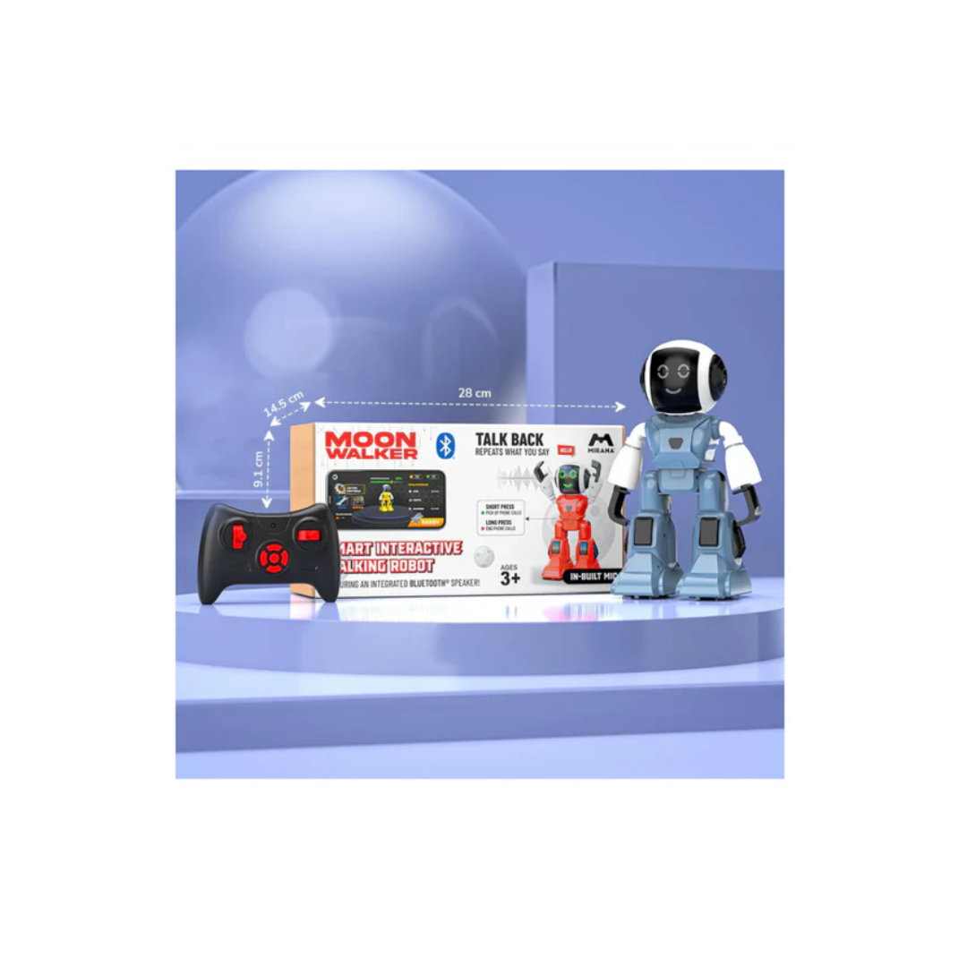 Mirana Moonwalker  Smart Interactive Bluetooth Speaker, Clap Detection, Rechargeable Battery