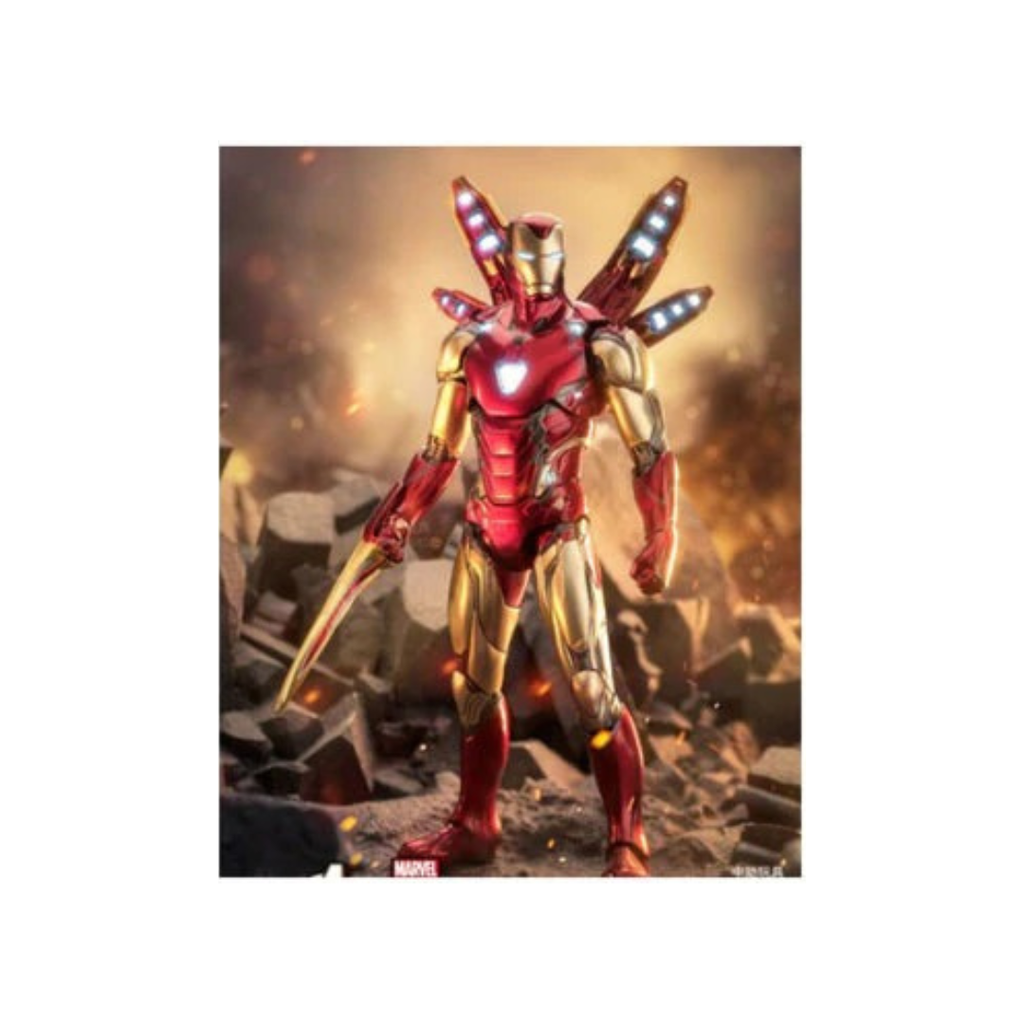 ZD Toys Iron Man MK85 2.0 Version Luminous Ver 7 Inch