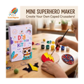 ilearnngrow Teeny Tiny DIY Superhero Painting Kit – 3‑in‑1 Craft Set for Kids