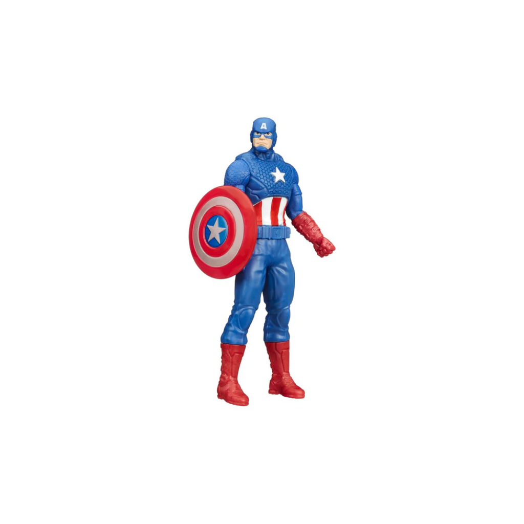 Hasbro Marvel Captain America Action Figure, 6-Inch, Super Hero Toys and Figures for Kids Ages 4+