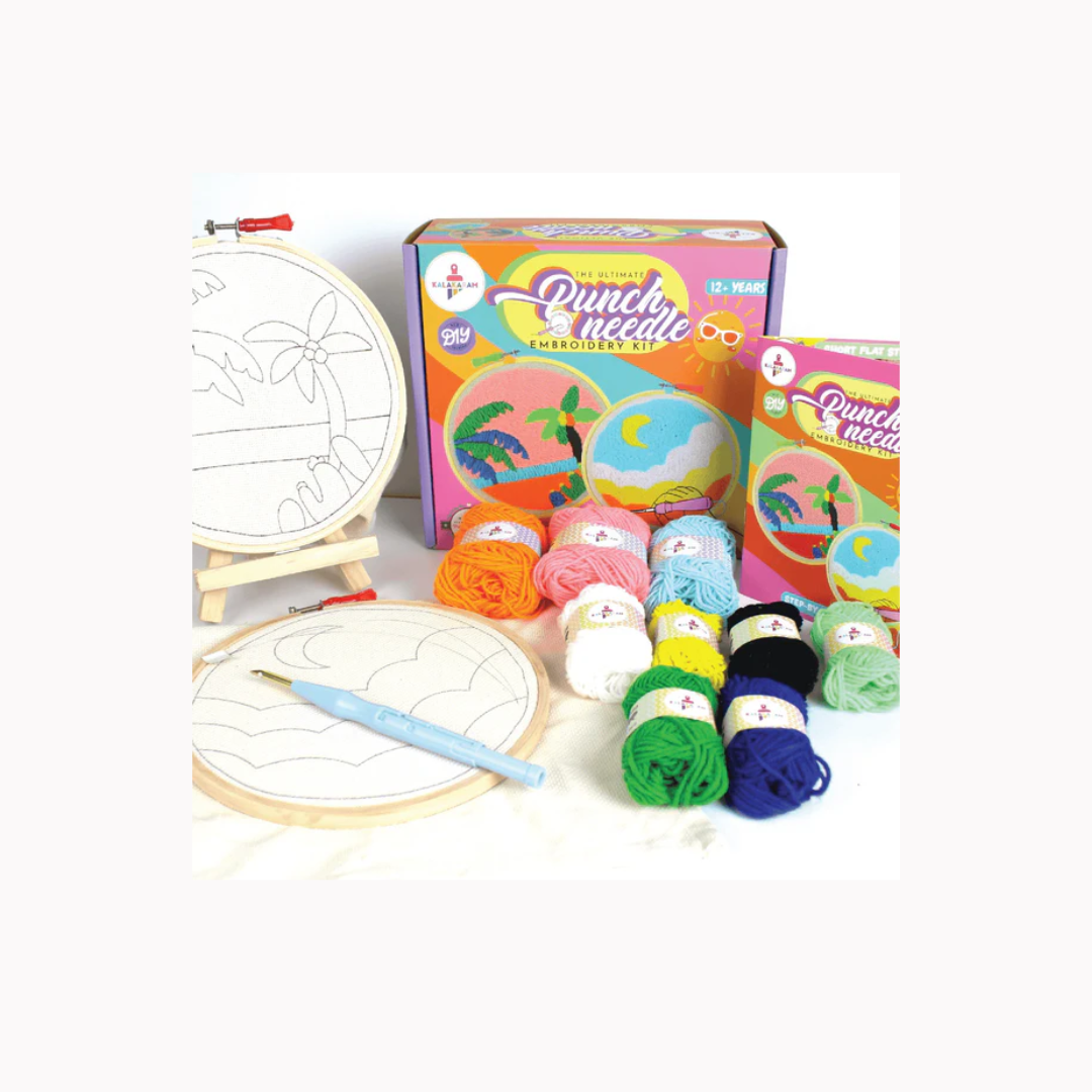 Kalakaram Punch Needle Embroidery Kit