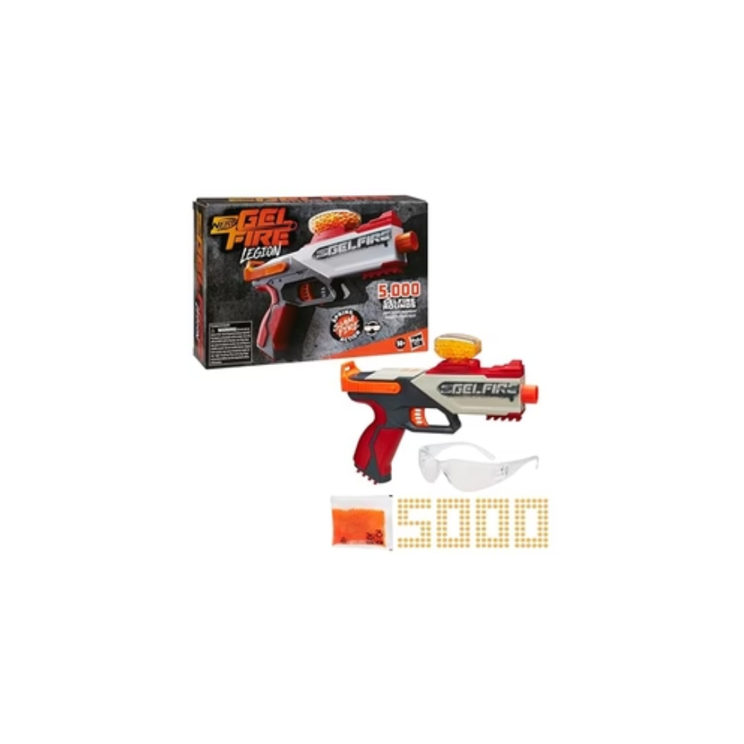 Hasbro Nerf Pro Gelfire Legion Spring Action Blaster, 5000 Gelfire Rounds