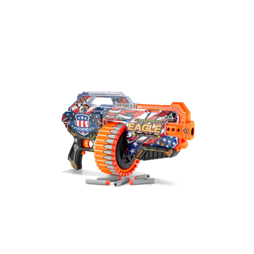 Fire Force Monster Rotary XL Electric Blaster NE Cool Graffiti Skin W Barrel XL Gun