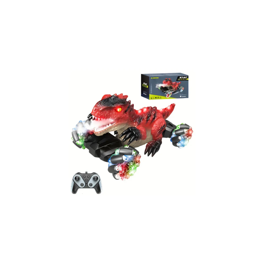 Rainbow Toys Ehtreme Stunt Performance Remote Control Dinosaur Light and Sound Assorted Color