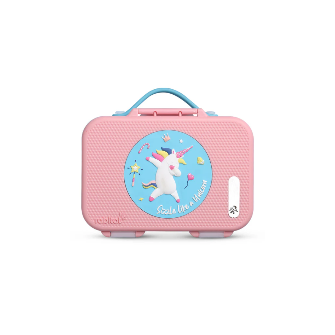 Share: Rabitat Munchbee Divided Lunch Box - Sizzle