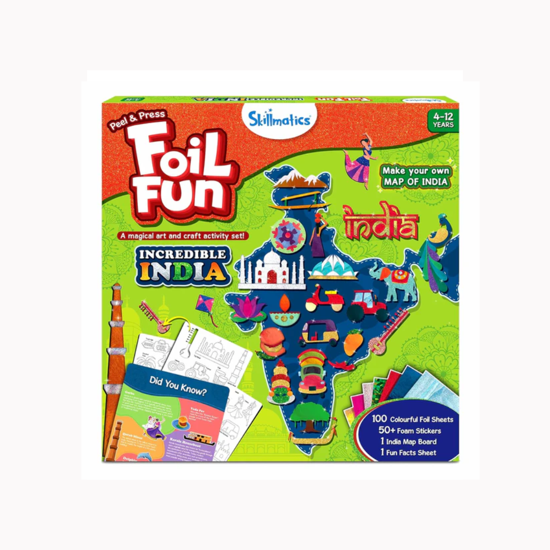 Skillmatics Foil Fun Incredible India DIY Creative & Educational Activity Kit