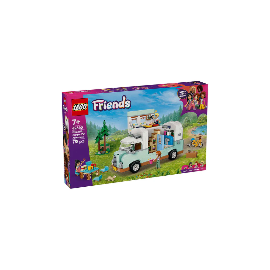 Friends Adventure Camper Lego Friends Rv Camper Lego 42663