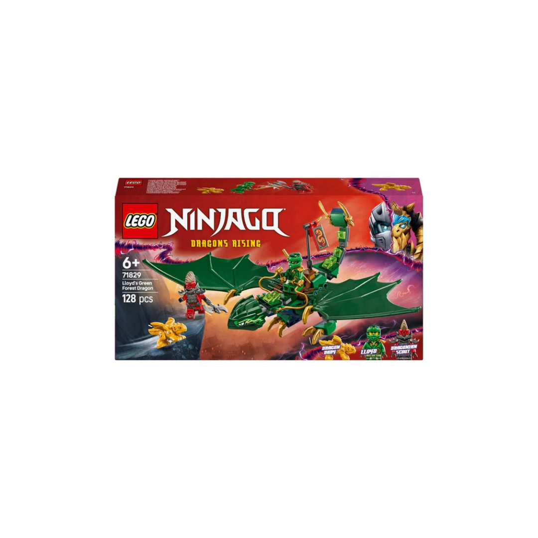 Lego 71829 Ninjago Lloyd's Green Forest Dragon (128 Pieces)