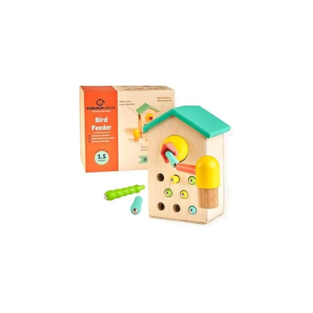 Curious Cub Magnetic Bird Feeder