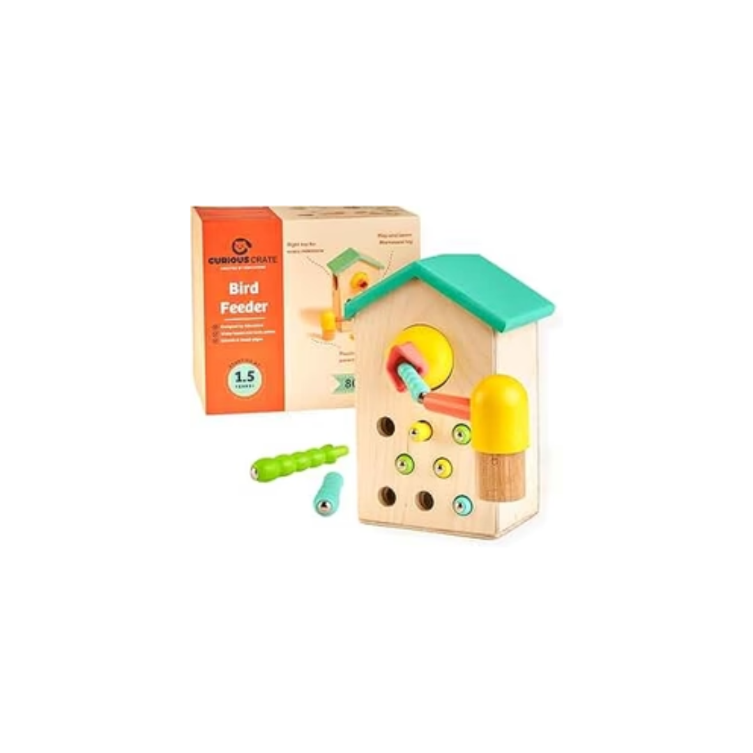 Curious Cub Magnetic Bird Feeder