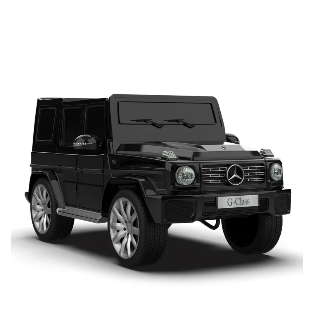 EMotorad Formula Fun Battery Oprated Mercedes Benz G-Wagon Ride-On Car, Black