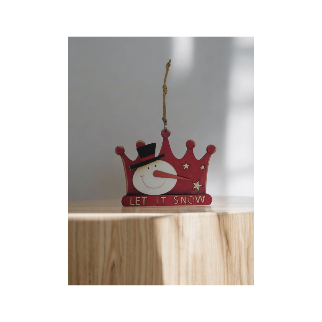 Christmas Premium Wooden Printed Wall Hanging
