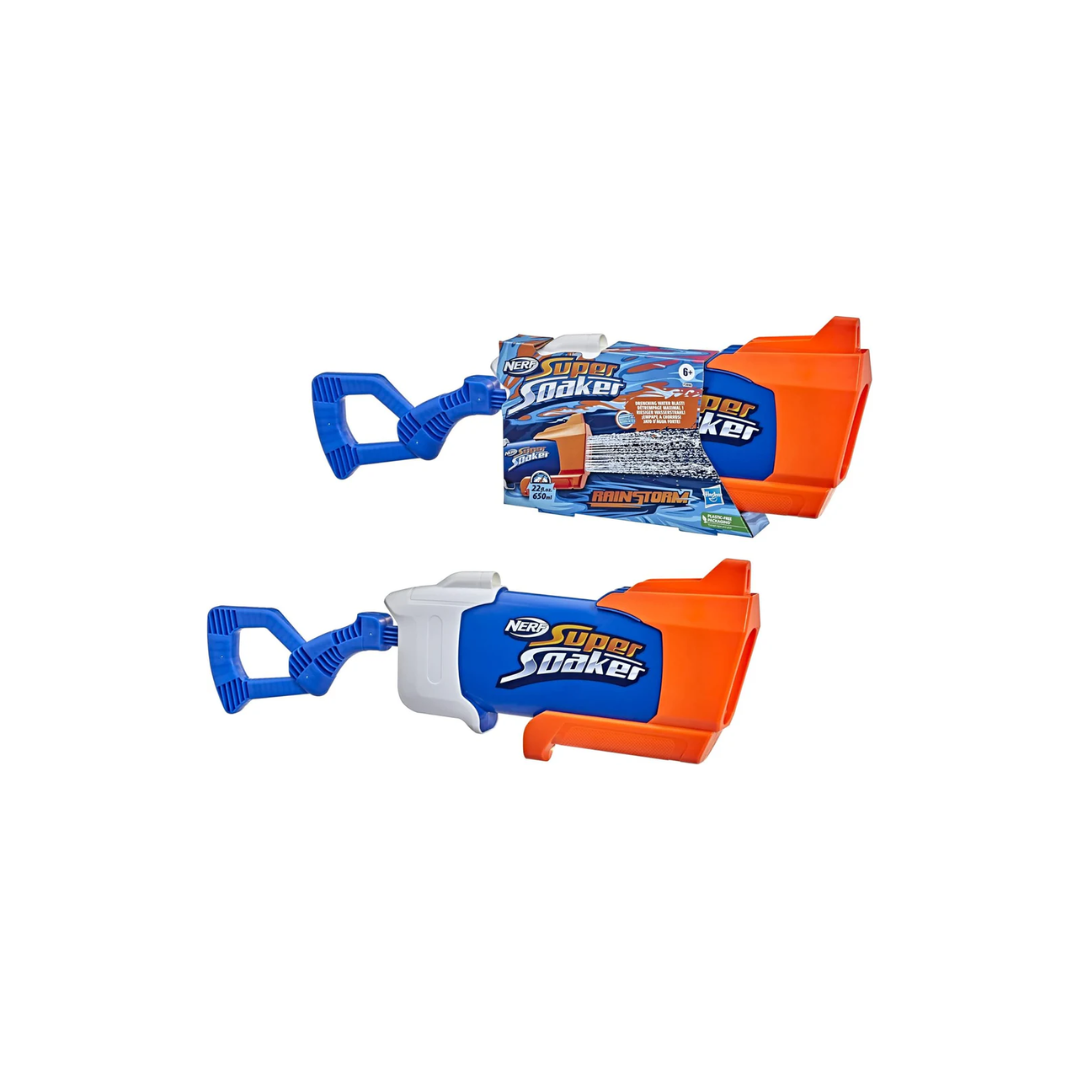 Hasbro Nerf Super Soaker Rainstorm Water Blaster, Tank Capacity 22.0 fl oz 650 ml