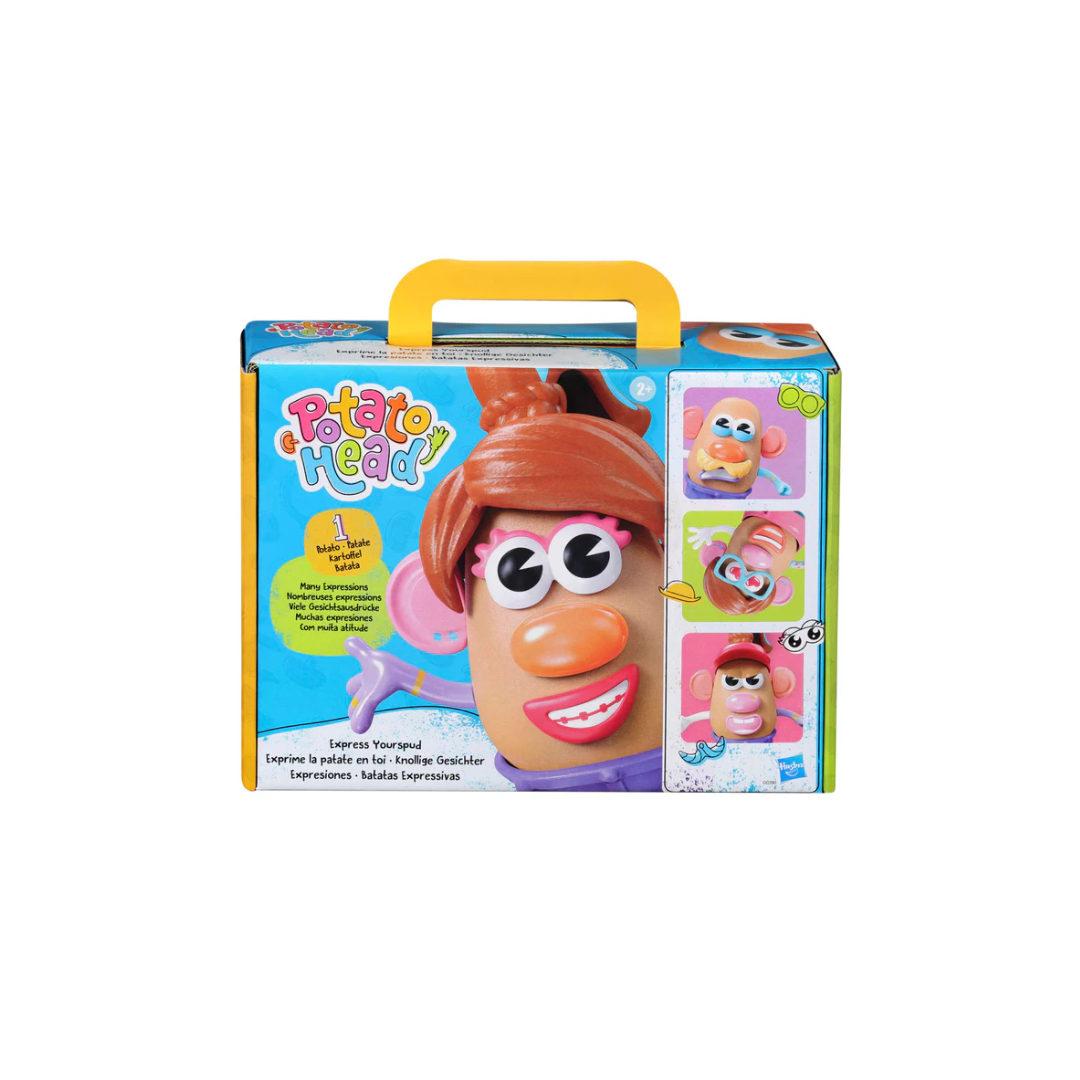 Hasbro Potato Head Express Yourspud Playset with 1 Potato Body and 32 Accessories
