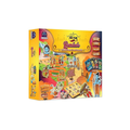 Kreeda Ramleela 2-in-1 Board Game for Kids and Adults Reusable Stickering Activity
