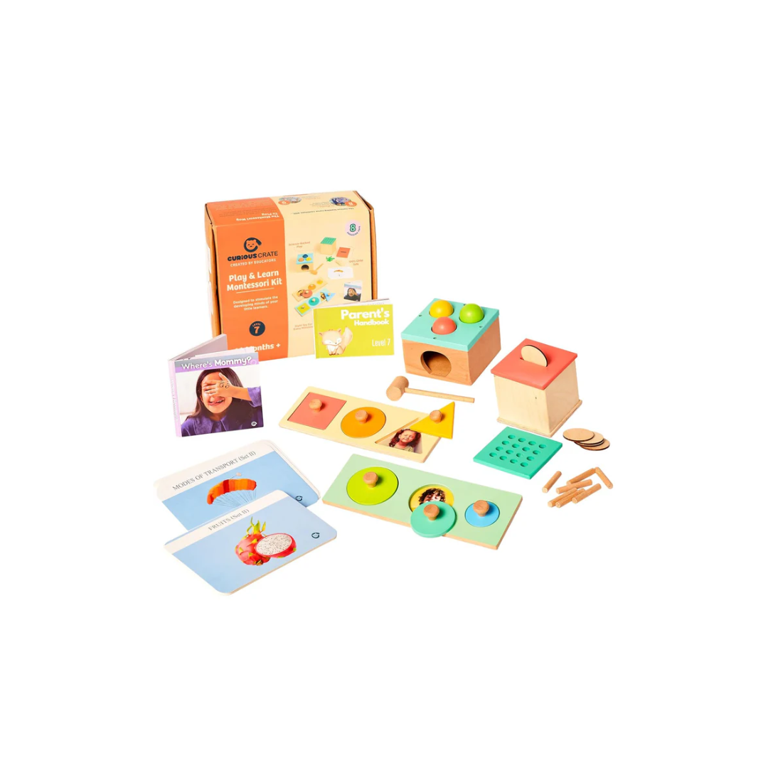 Curious Cub Play & Learn Montessori Kit Level 7