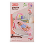Hu-Baby Rhythmic Rocker Baby Rocking Chair with Soothing Vibration, Music & Projector – Pink | 0M+