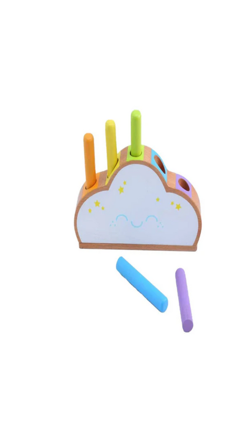 Curious Cub Wooden Pop up Pegs