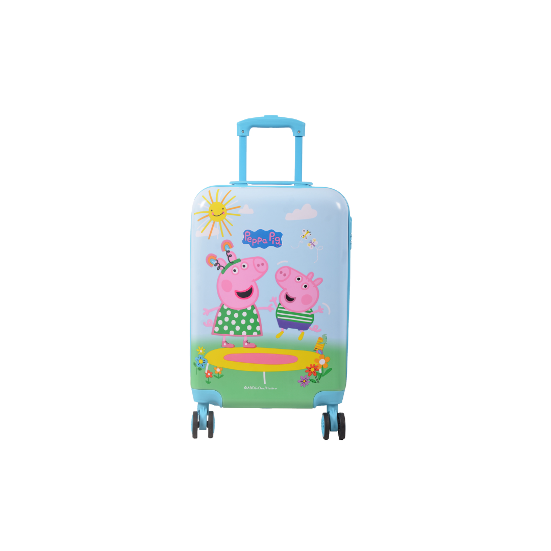 Striders Hard Luggage Trolley Bag Peppa Pig - 18 Inch