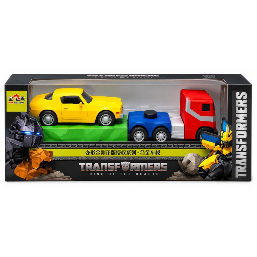 Transformers Alloy Car & Truck Vehicle Set – Die-Cast Style Collectible Toy Set