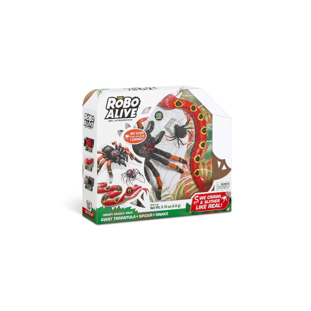 Zuru Robo Alive Robotic Giant Tarantula Spider Snake