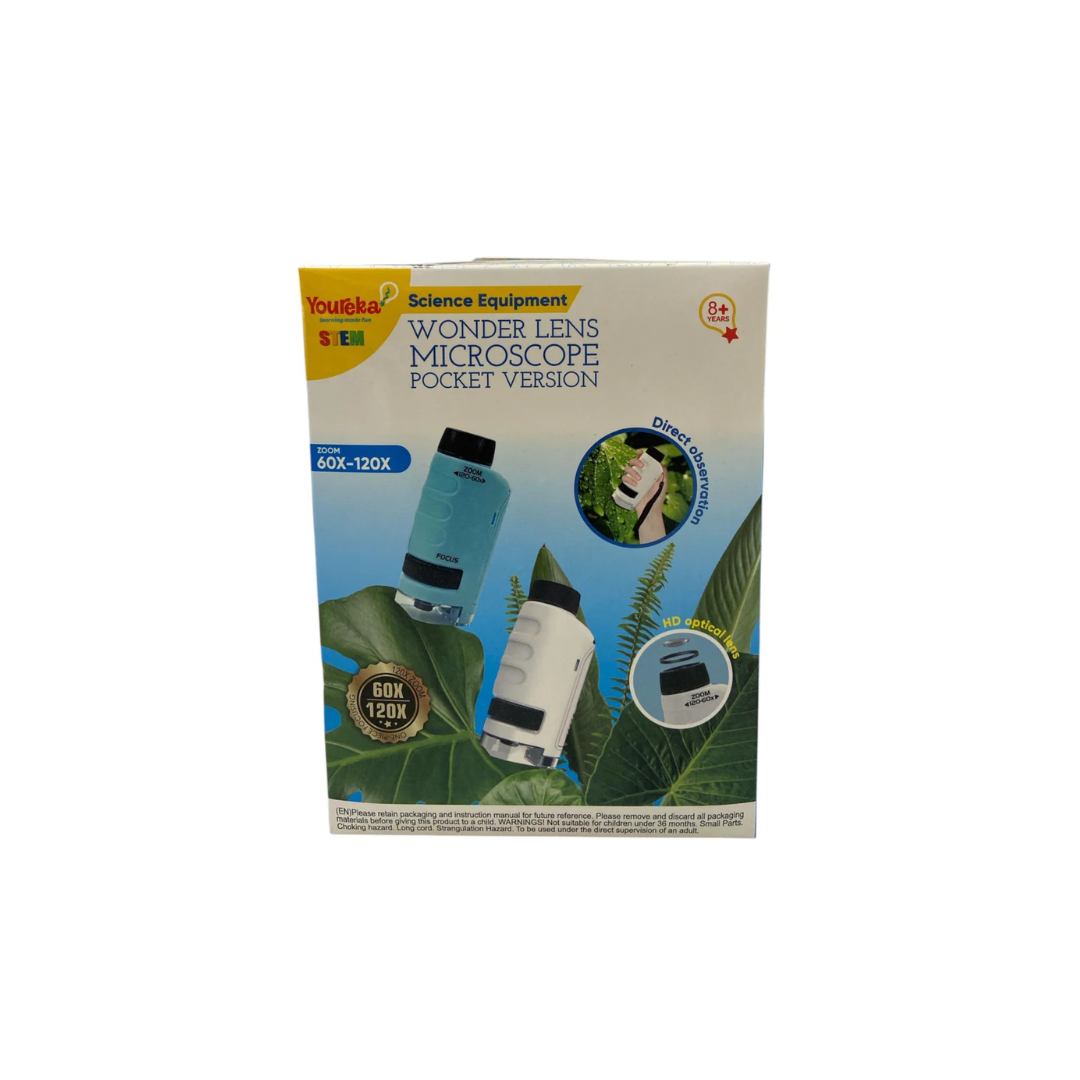 Youreka Stem Wonder Lens Microscope Pocket version 8Yrs+