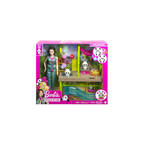 Mattel Barbie Panda Care and Rescue Playset with Color-Change and 20+ pc