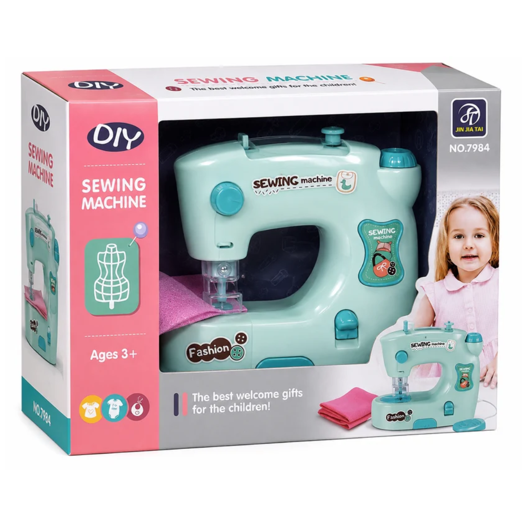 DIY Sewing Machine Toy for Kids – Pretend Play Sewing Machine Set 3+ Years