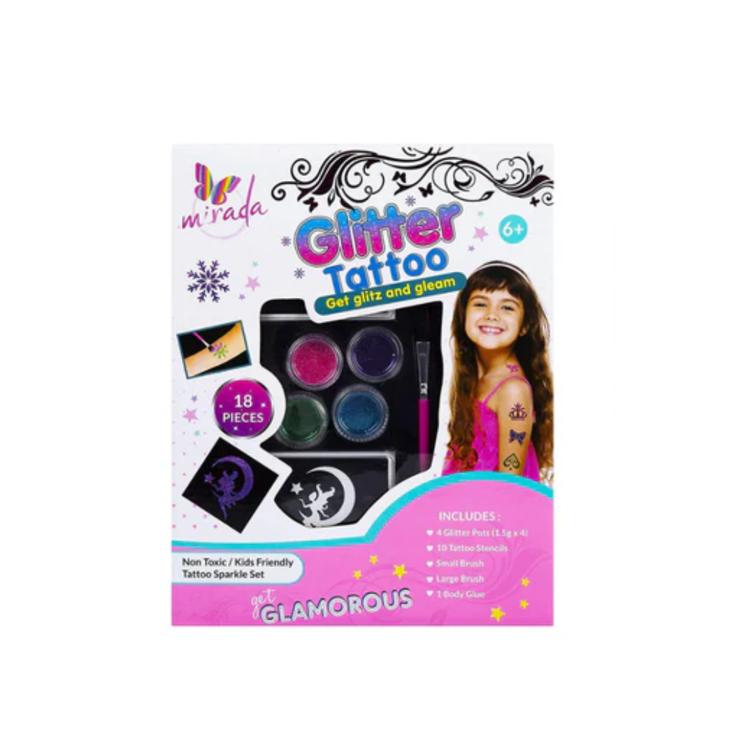 Mirada Glitter Tattoo Studio Set