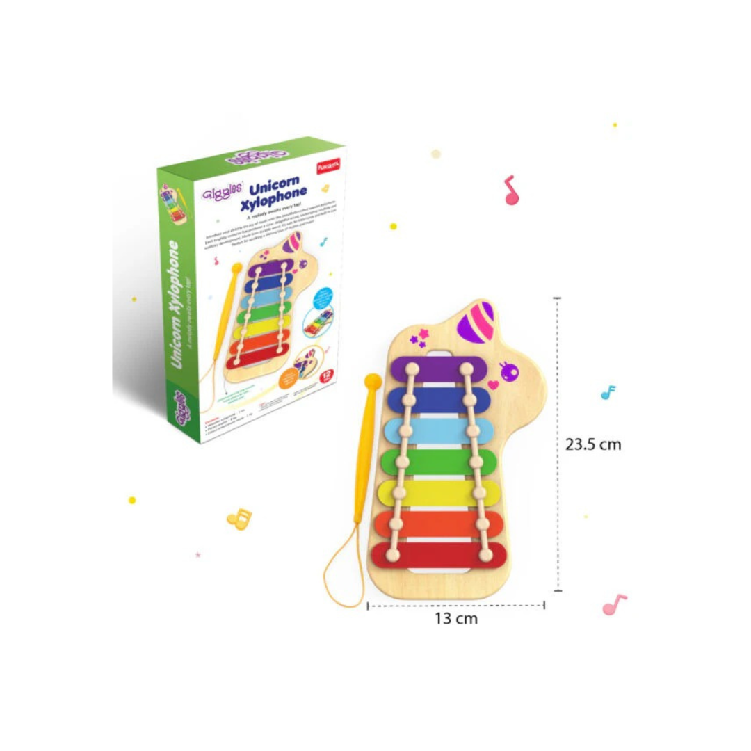Funskool Giggles Unicorn Wooden Xylophone