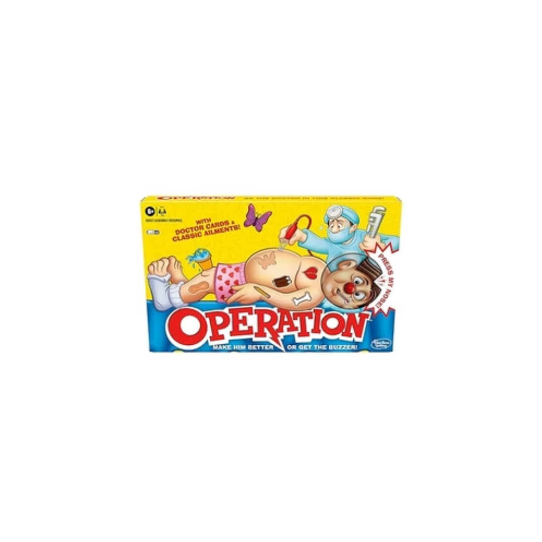 Hasbro Gaming Operation Game for Kids Multicolor