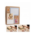 Playblox Funny Money Wooden Cash Register Playset – Interactive Cashier Toy with Wooden Coins, Pretend Currency Notes, Credit Card & Pull-Out Drawer for Toddlers
