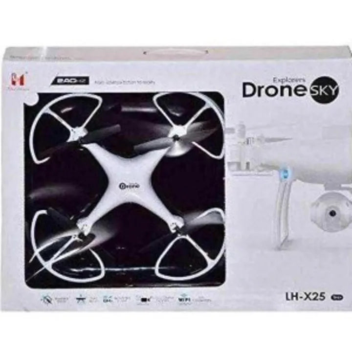 Sky Drone LH-X25 Remote Control Drone with Camera 480p - Drone Camera WIFI