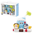 Baby Bath Toy Toddler Wind up Swimming Penguin Shower Waterfall Whale Eco Friendly Adjustable Bath Toys