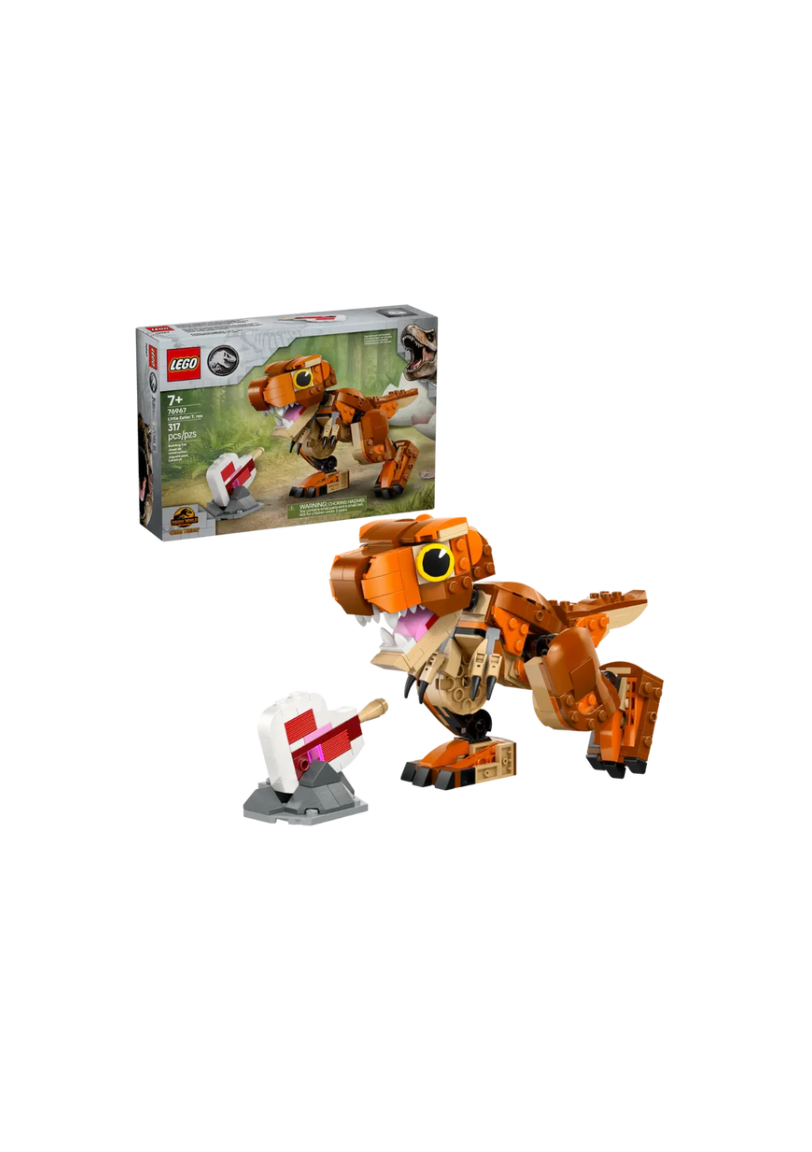 Lego 76967 Jurassic World Little Eatie T. rex (317 Pieces)