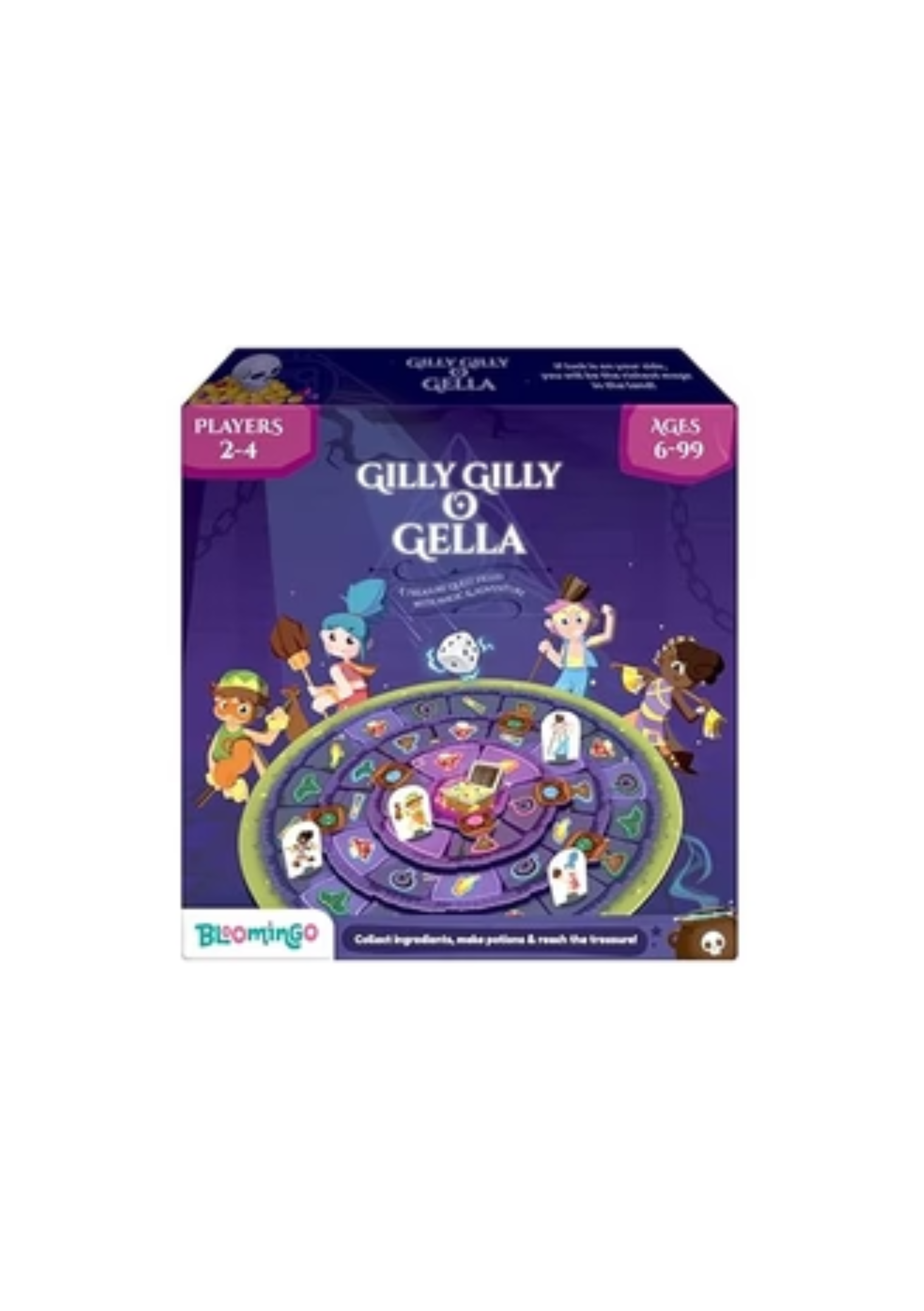Bloomingo Gilly Gello O Gells Board Game, 6Y+