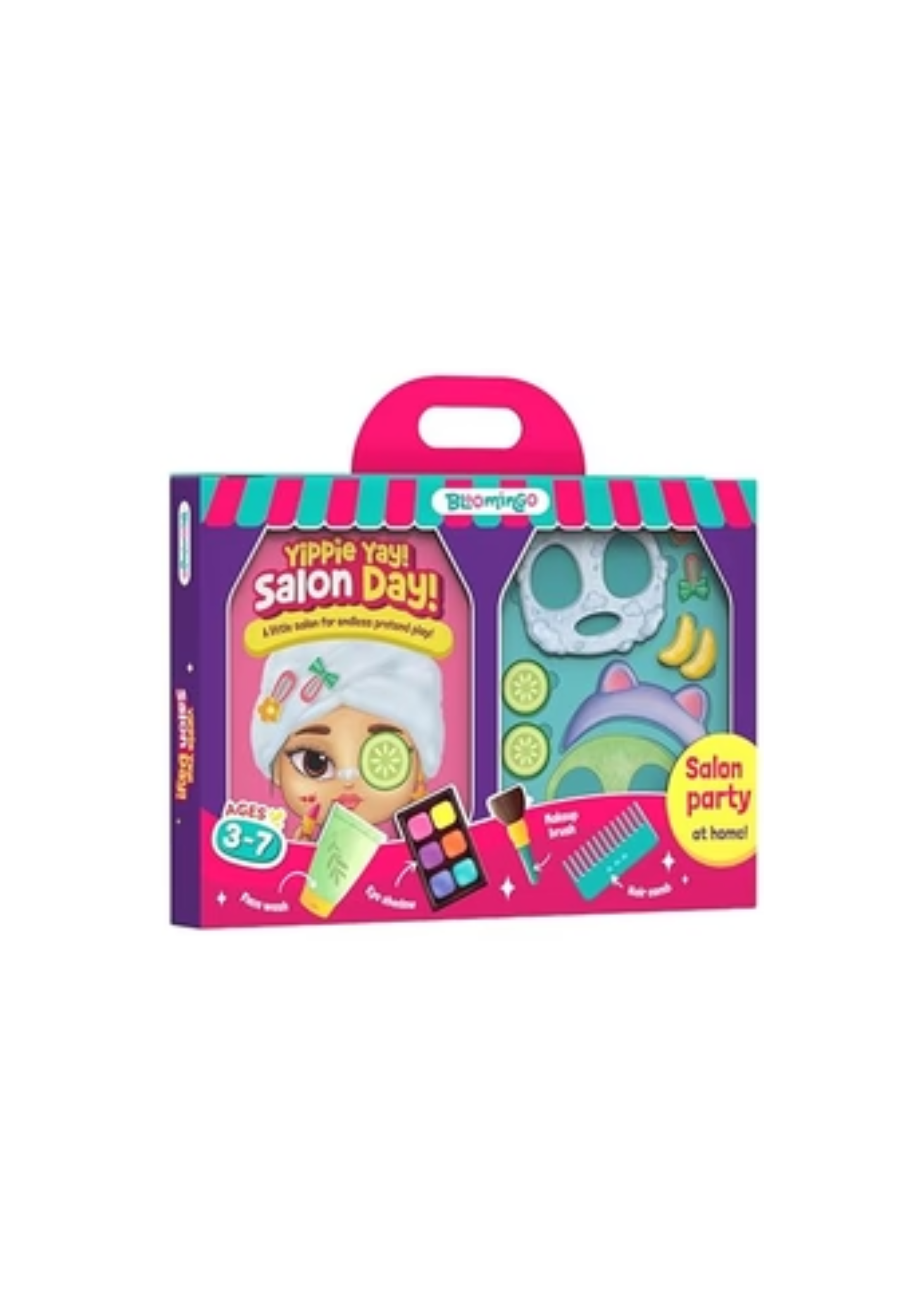 Bloomingo Pretend Play Kit - Yippie Day! Salon Day!: Fun Beauty Salon Set