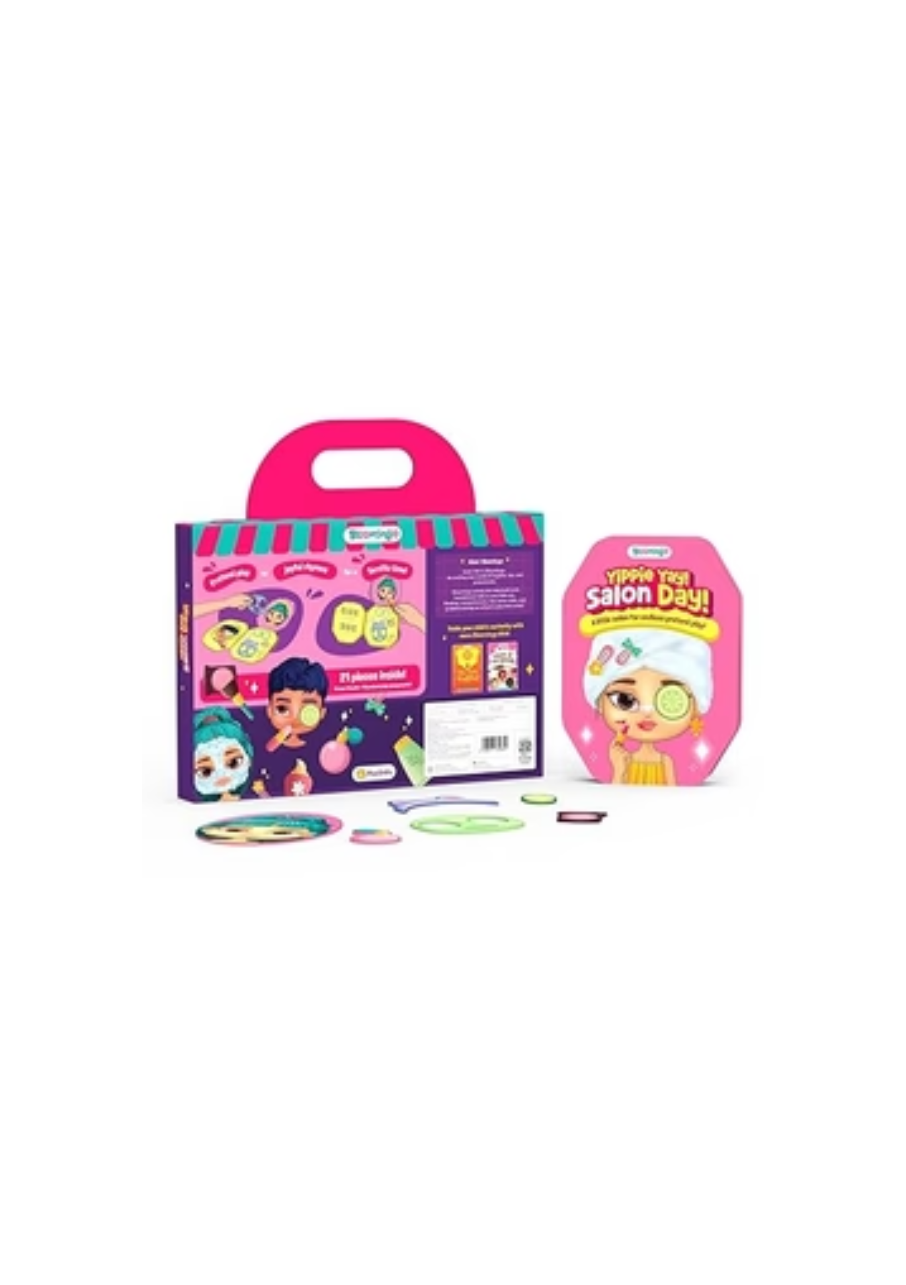 Bloomingo Pretend Play Kit - Yippie Day! Salon Day!: Fun Beauty Salon Set