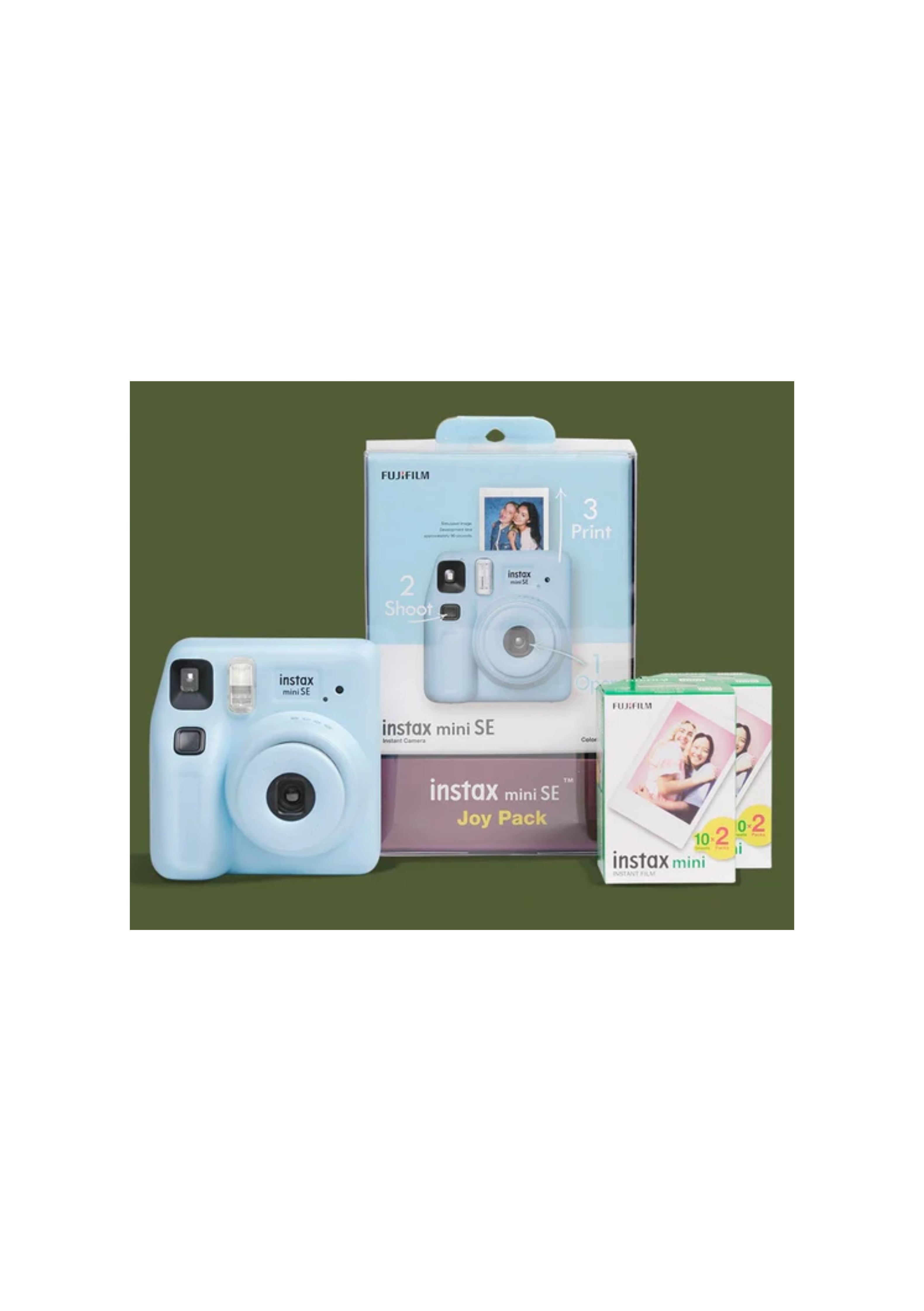 Fujifilm Instax Mini SE Joy Pack Blue