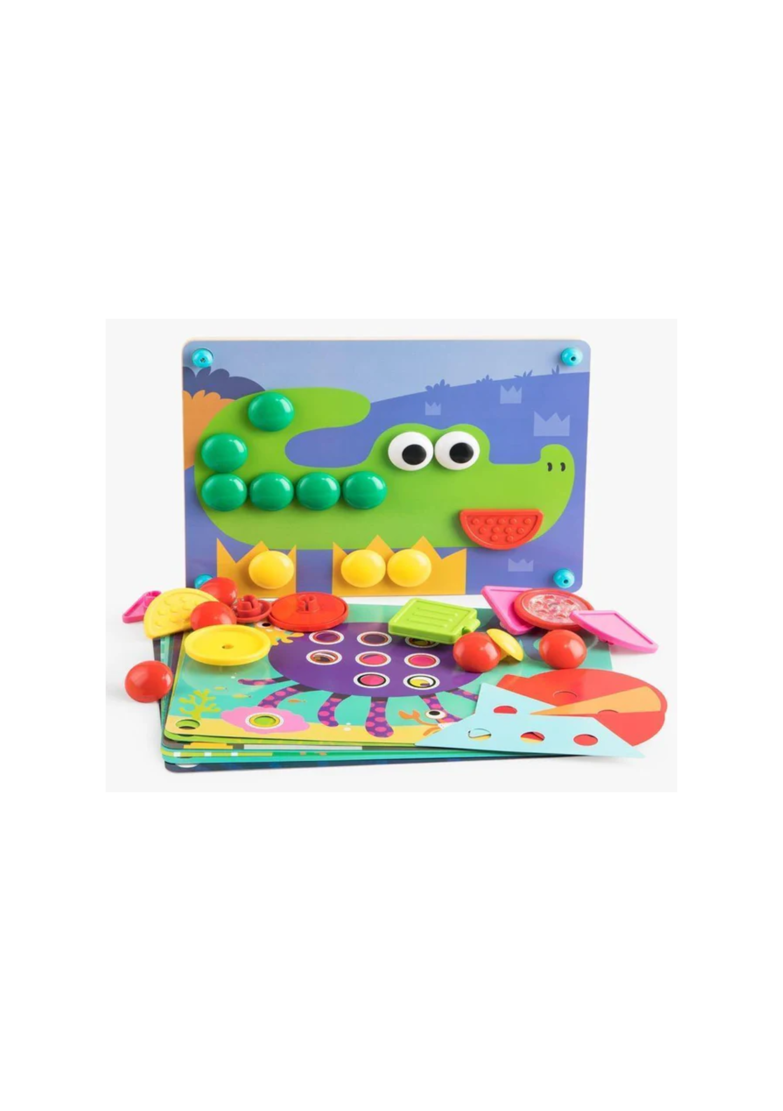 Toycra 8-in-1 Button Puzzle (42 Pcs)