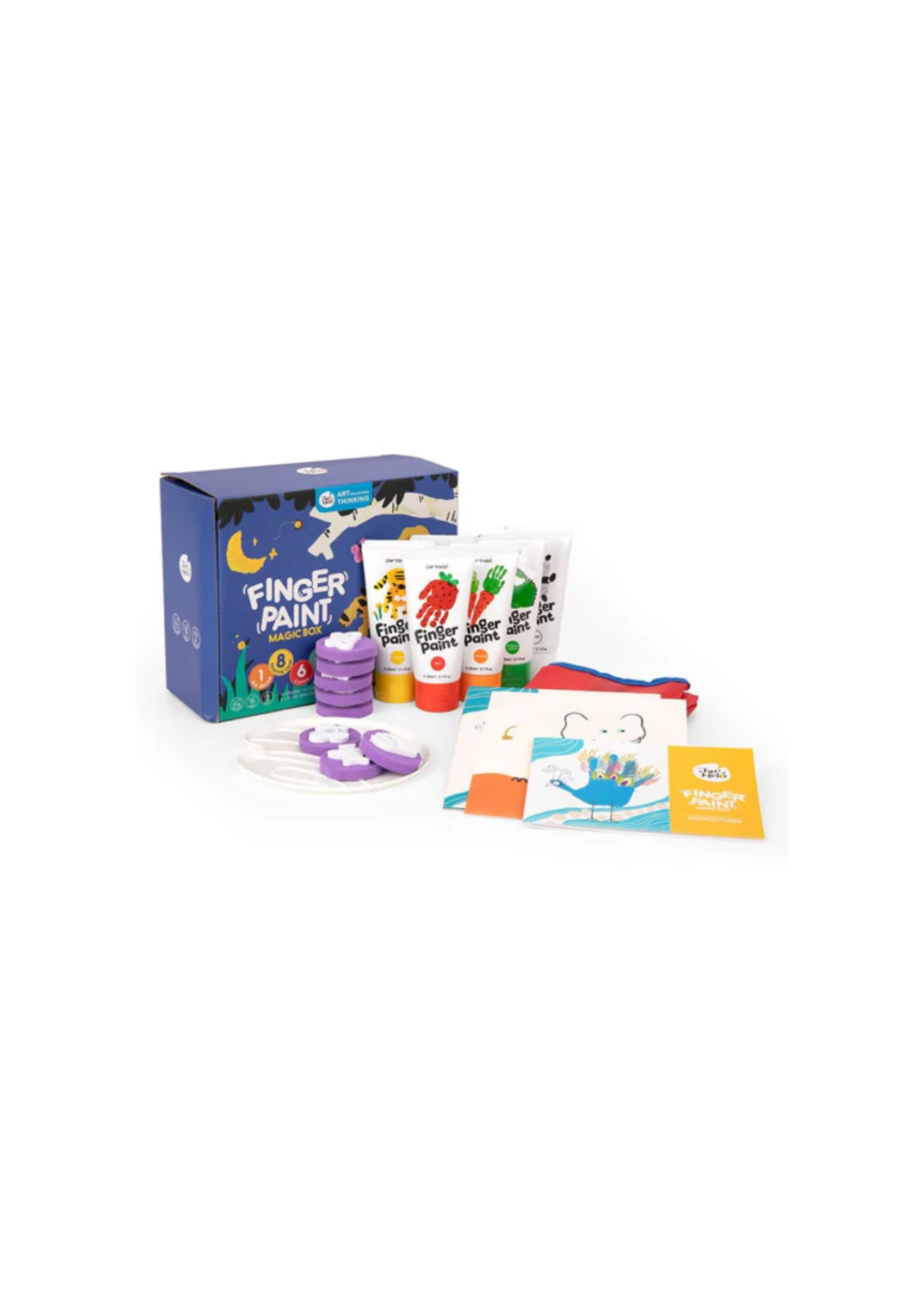 Jarmelo Finger painting set Magic Box