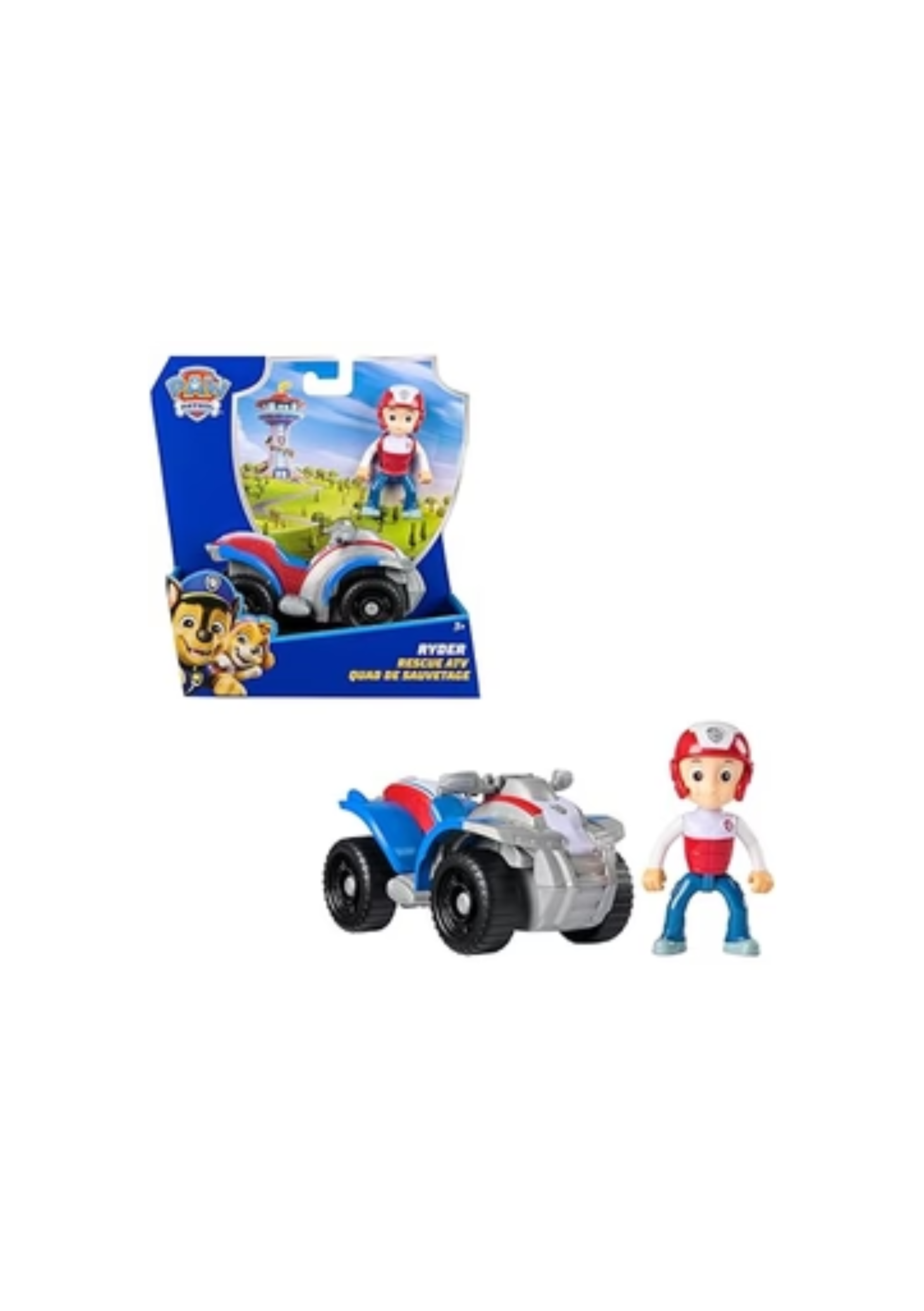 WinMagic Paw Patrol Ryder’s Rescue ATV Vehicle And Collectible Figure