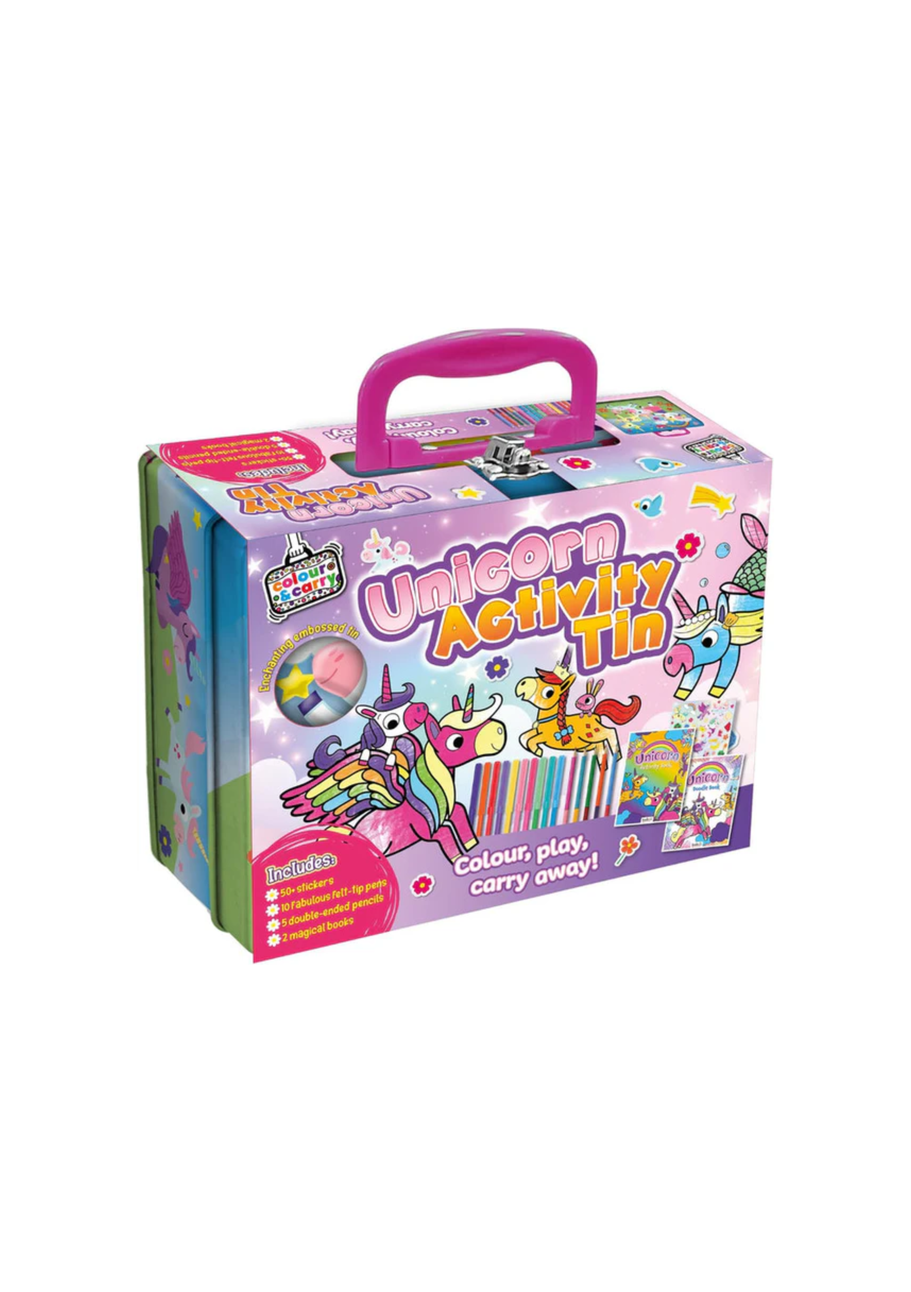 Hinkler Colour & Carry Activity Tin