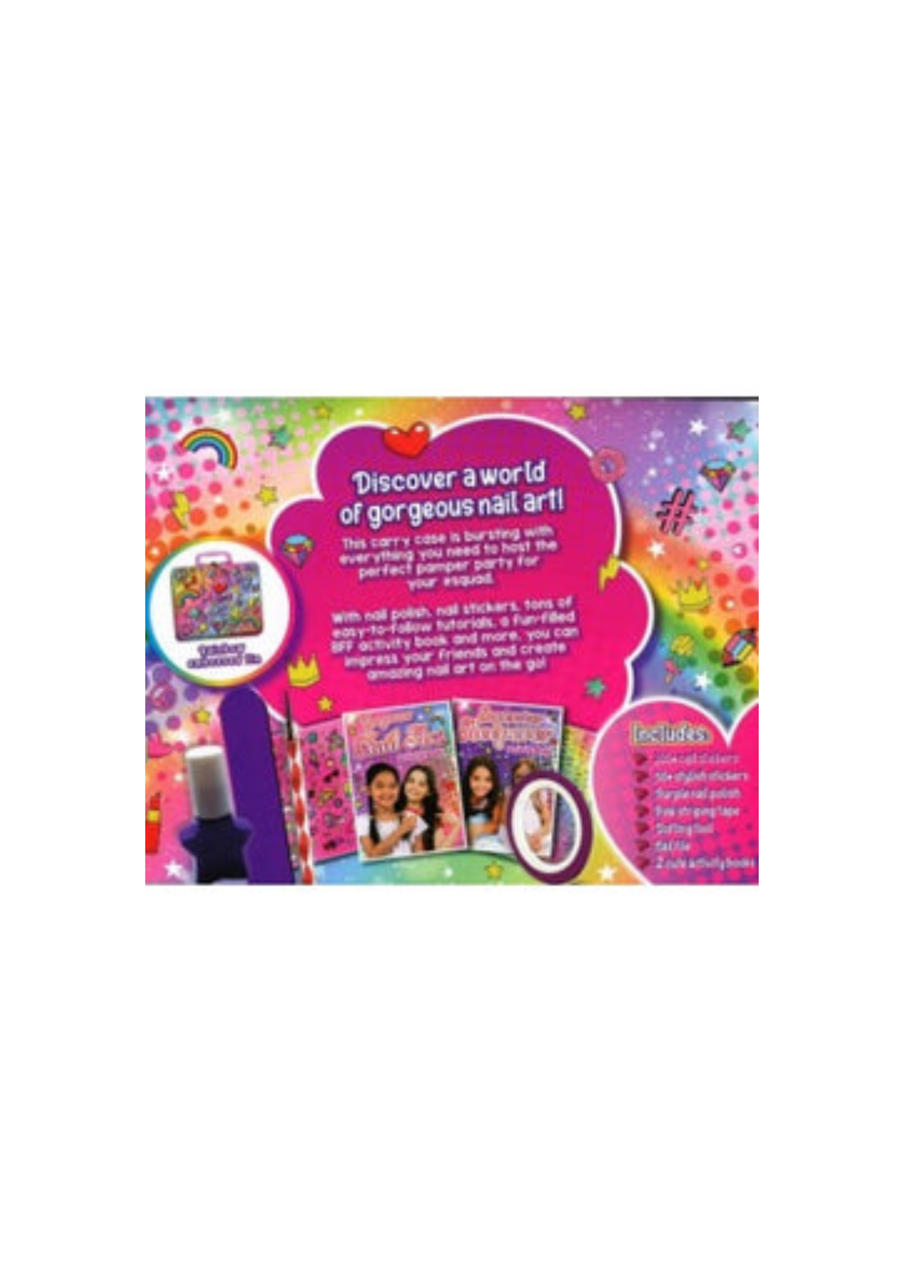 Hinkler Tin Activity Cases Amazing Nail Art